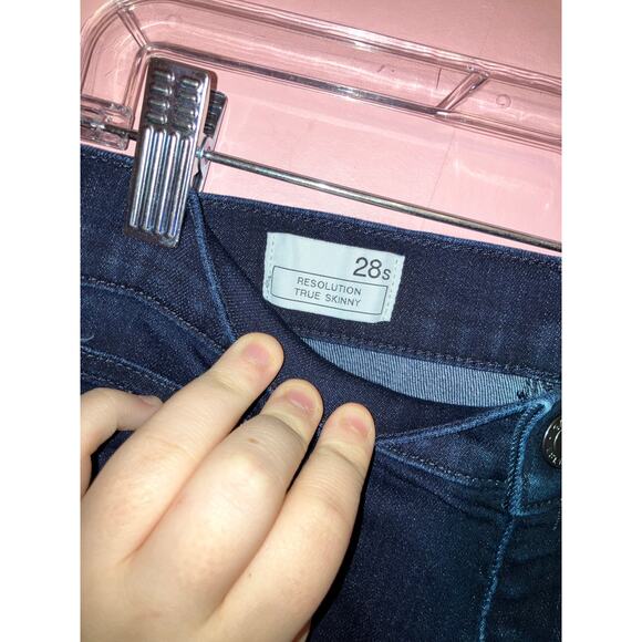 GAP 1969 Resolution True Skinny Jeans Dark Wash 28 Short - Picture 3 of 5